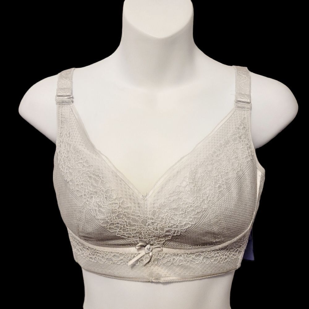 Brand New Lace Light Grey Bra 34D